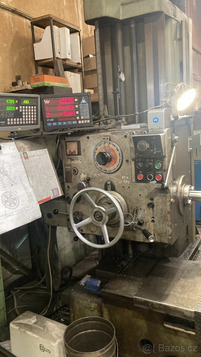 Prodám horizontální vyvrtávačku WH 63. - 7