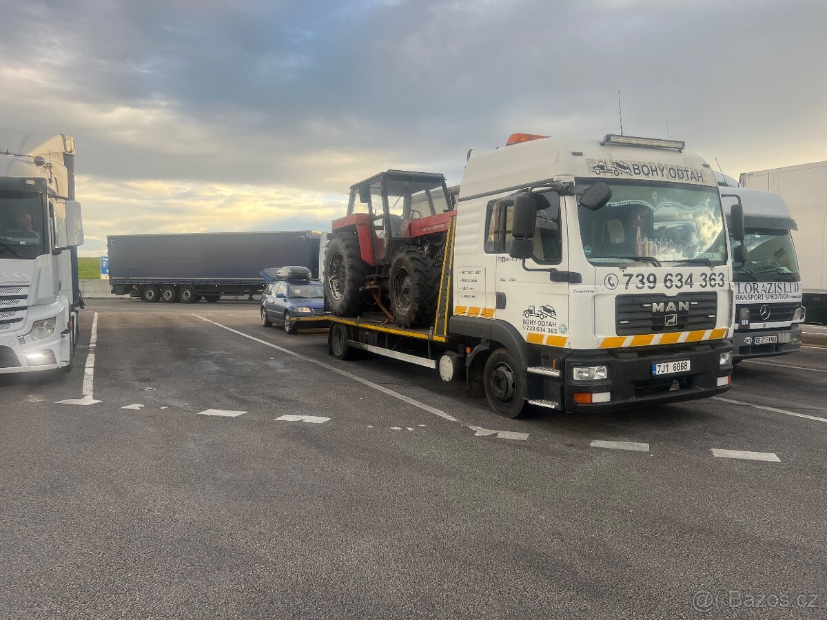 Odtahová a vyprošťovací služba 24/7 - 7