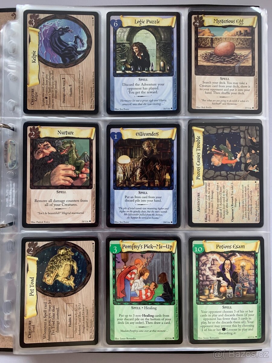 WOTC Harry Potter TCG - Base set (1st Edition) 2001 - 7