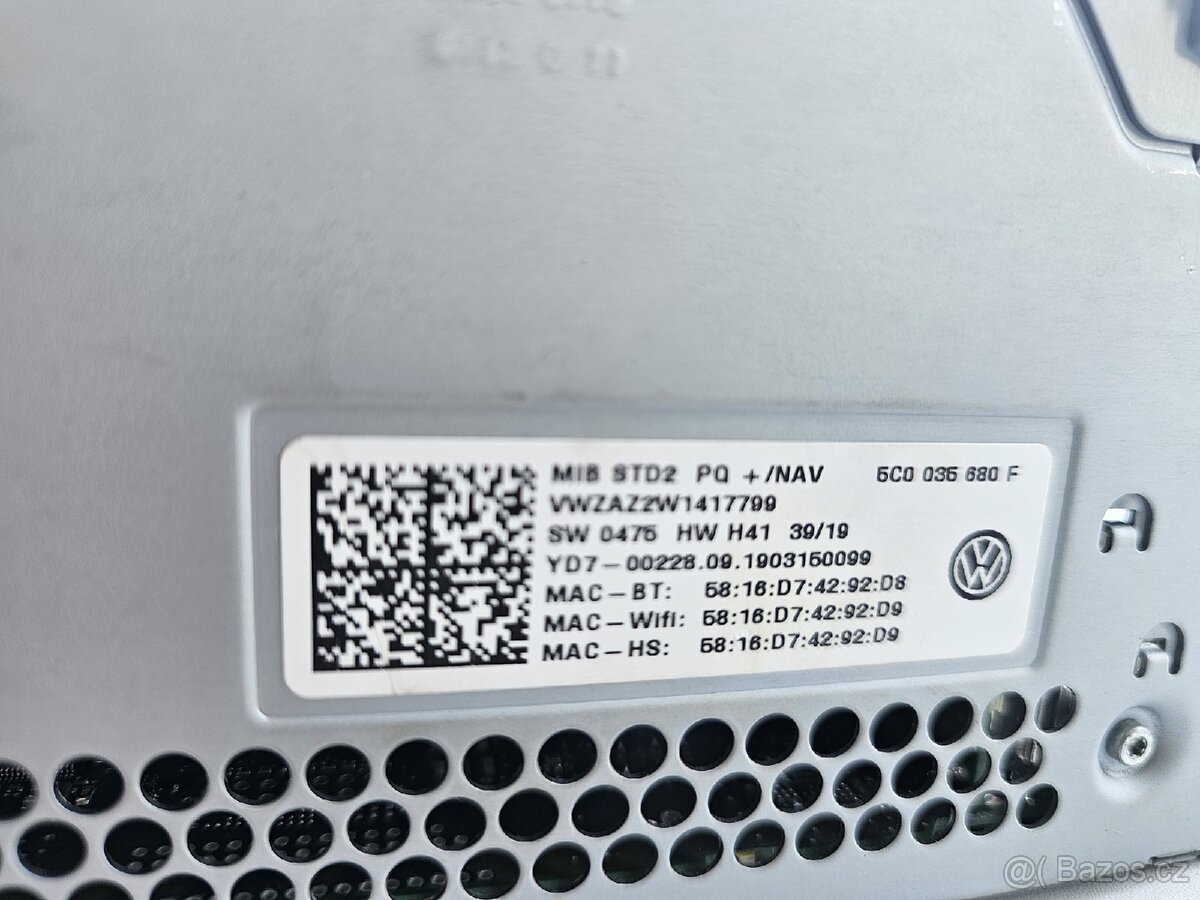 Mib 2 PQ VW model se systemem Škodovky - 7