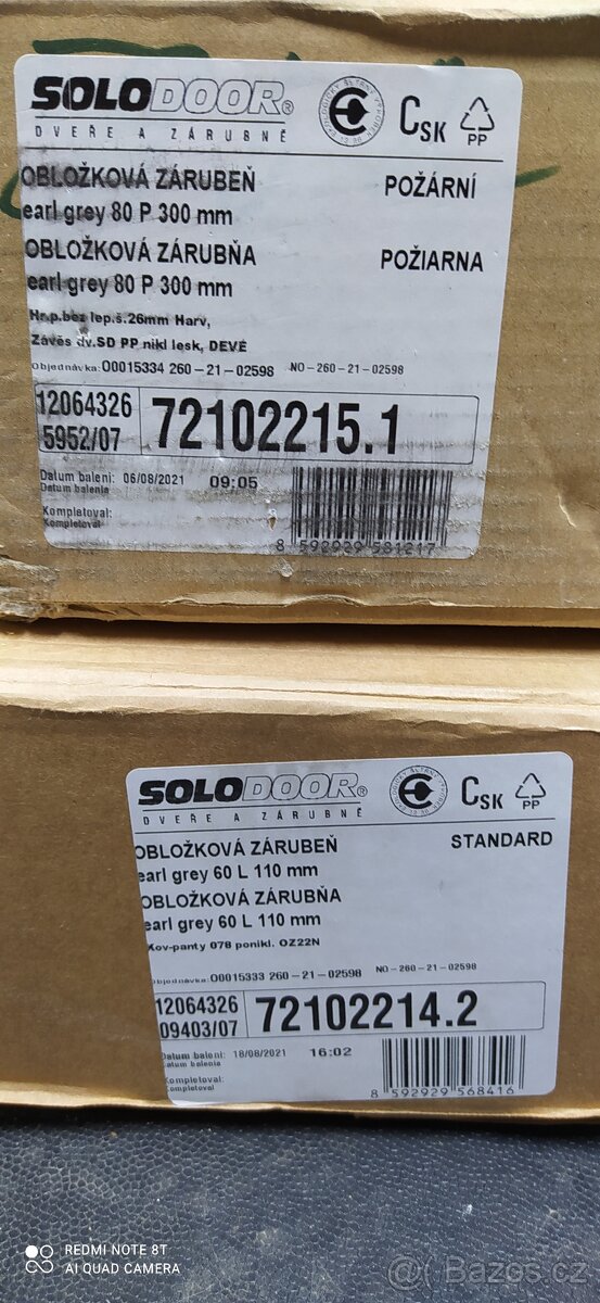 Interiérové dveře 60 a protipožární 80 - 7