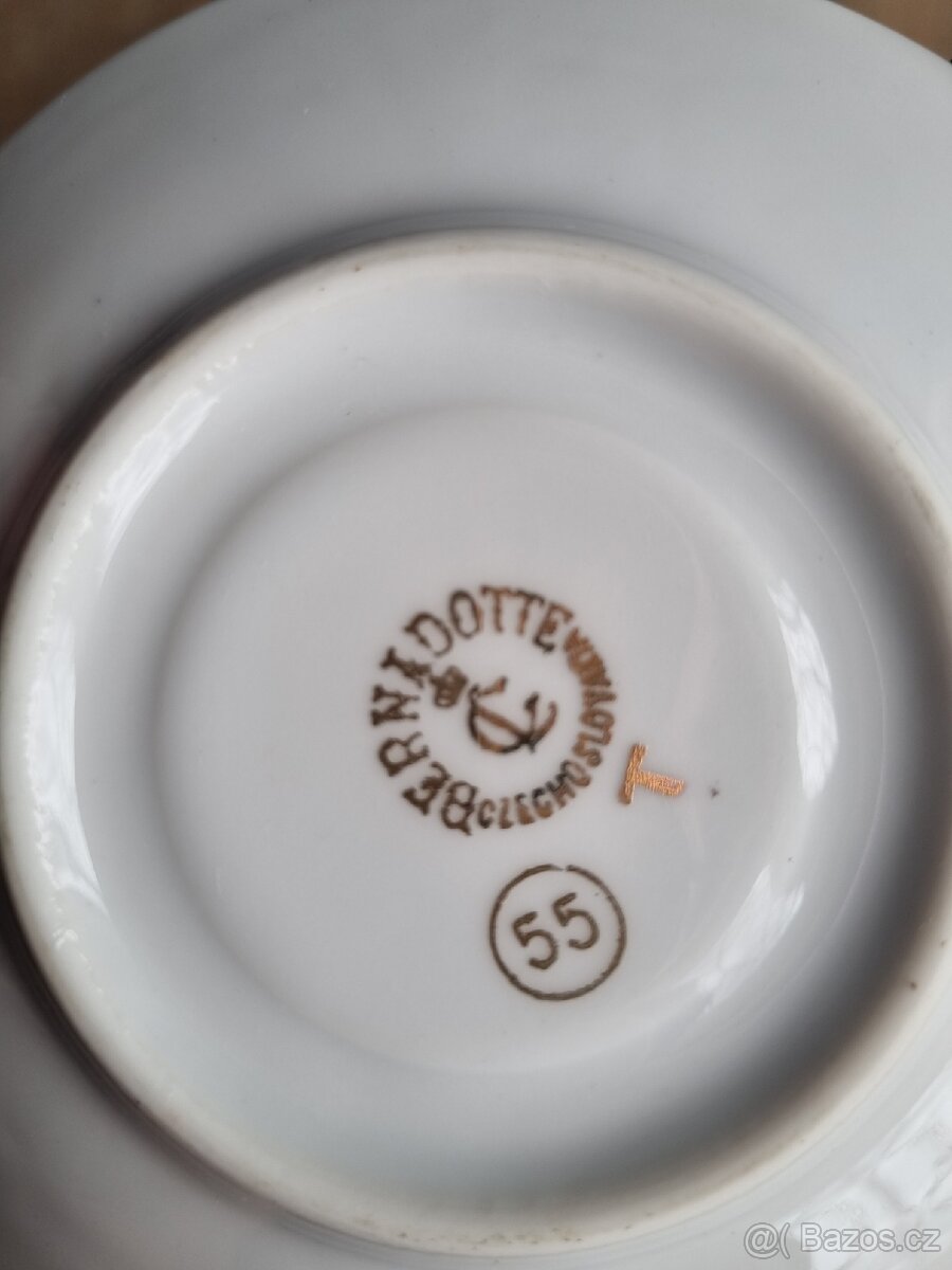 Čajová/kávová sada porcelánu - 7