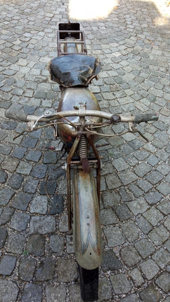 Motocykl MR. 40 léta. - 7