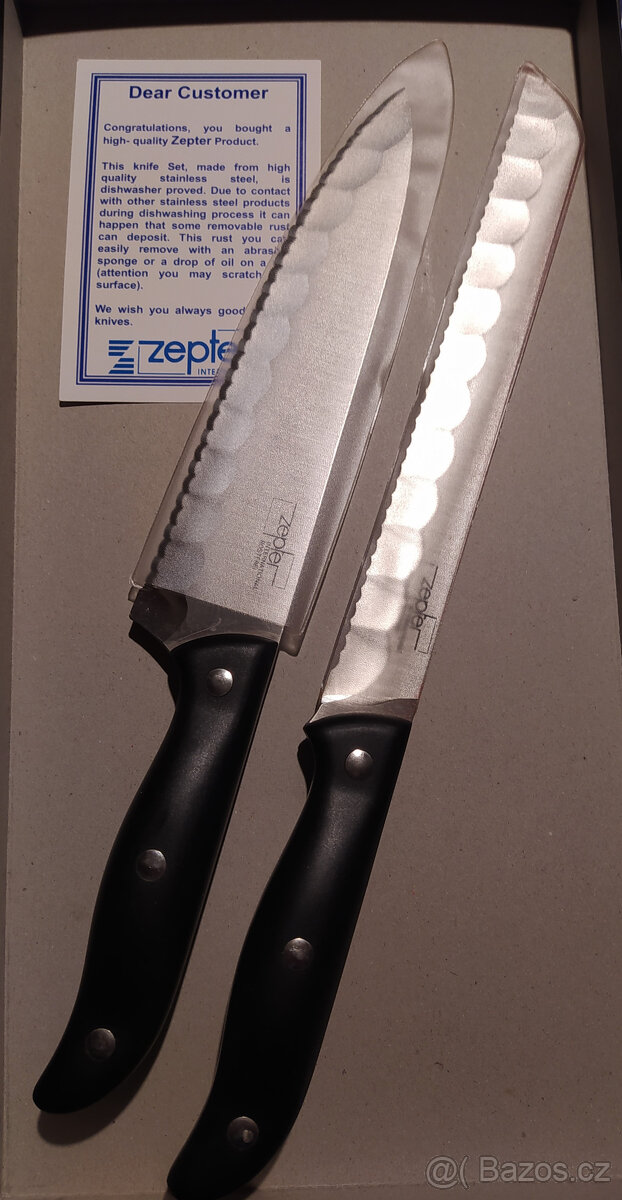 Zepter: přátelská souprava, struhadlo, nůž na dopisy a na pe - 7