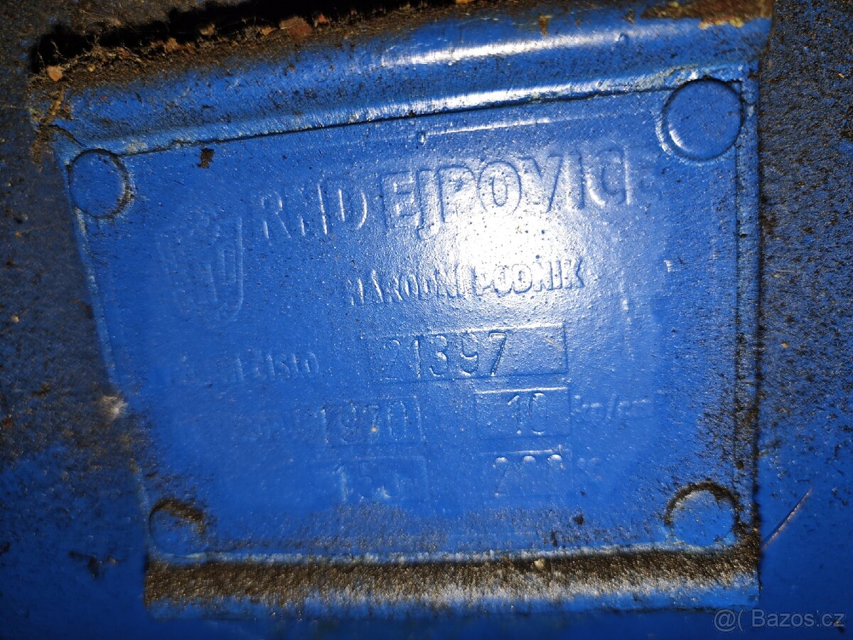 průmyslový kompresor – R.J. Dědovice (podobné Orlíku) - 7