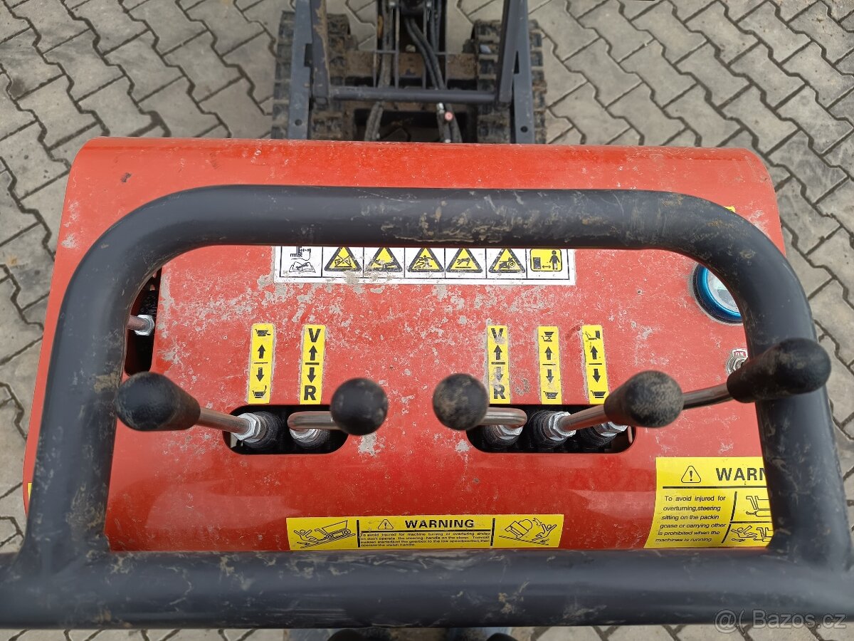 Pásový minidumper nůžkové zvedání korby - 7