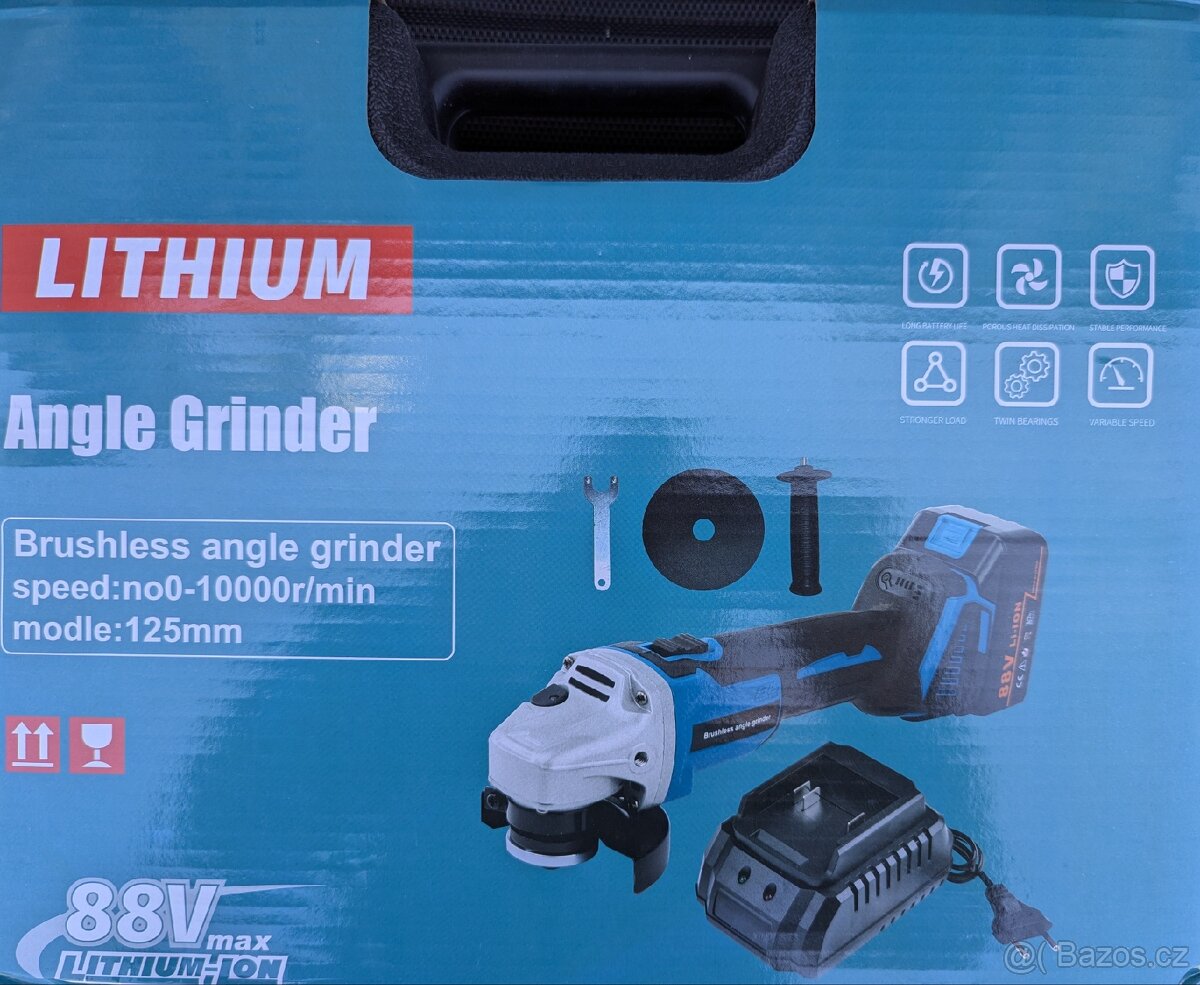 Aku úhlové brusky - 7