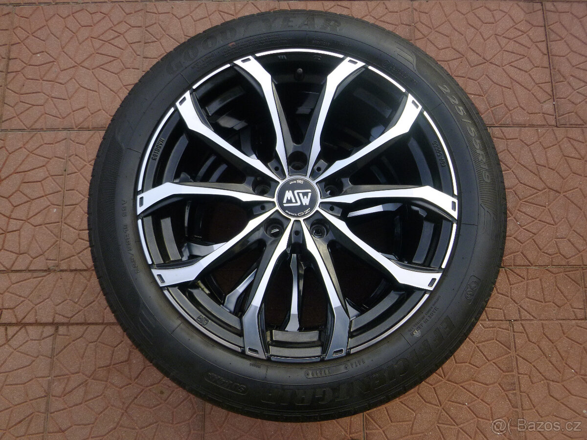 Letní alu sada disky originál MSW OZ 5x127 8Jx19 ET35 - 7