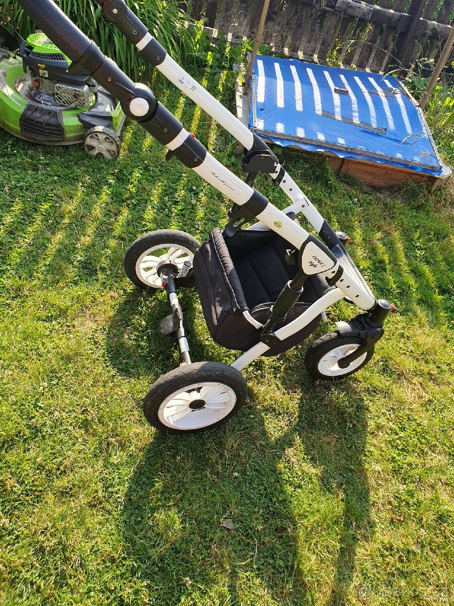 Kočárek Baby merc faster 2, 3 v 1 zelený - 7