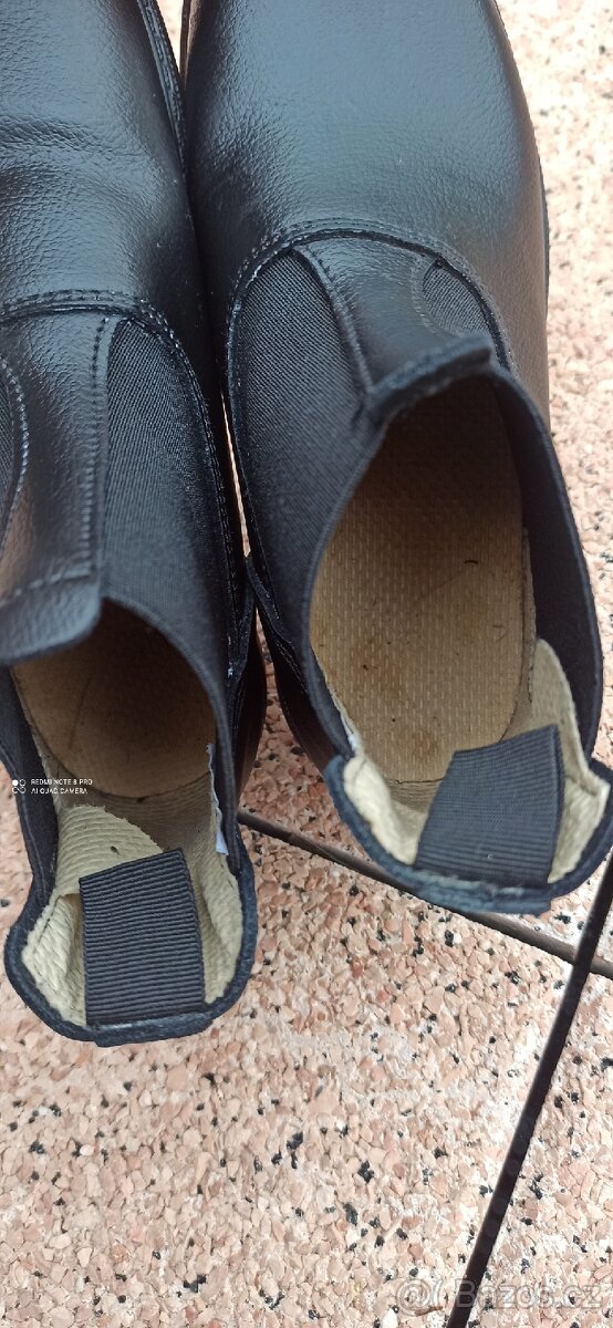 FOUGANZA - jezdecká perka vel.34 (kůže) - 7