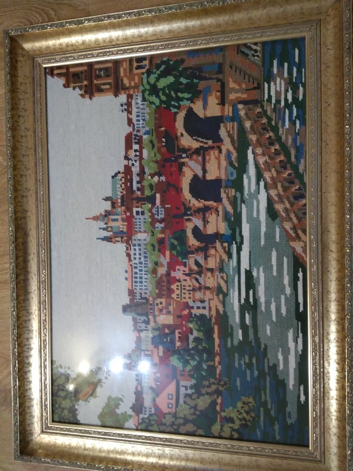 Ručně vyšívaný obraz - 7
