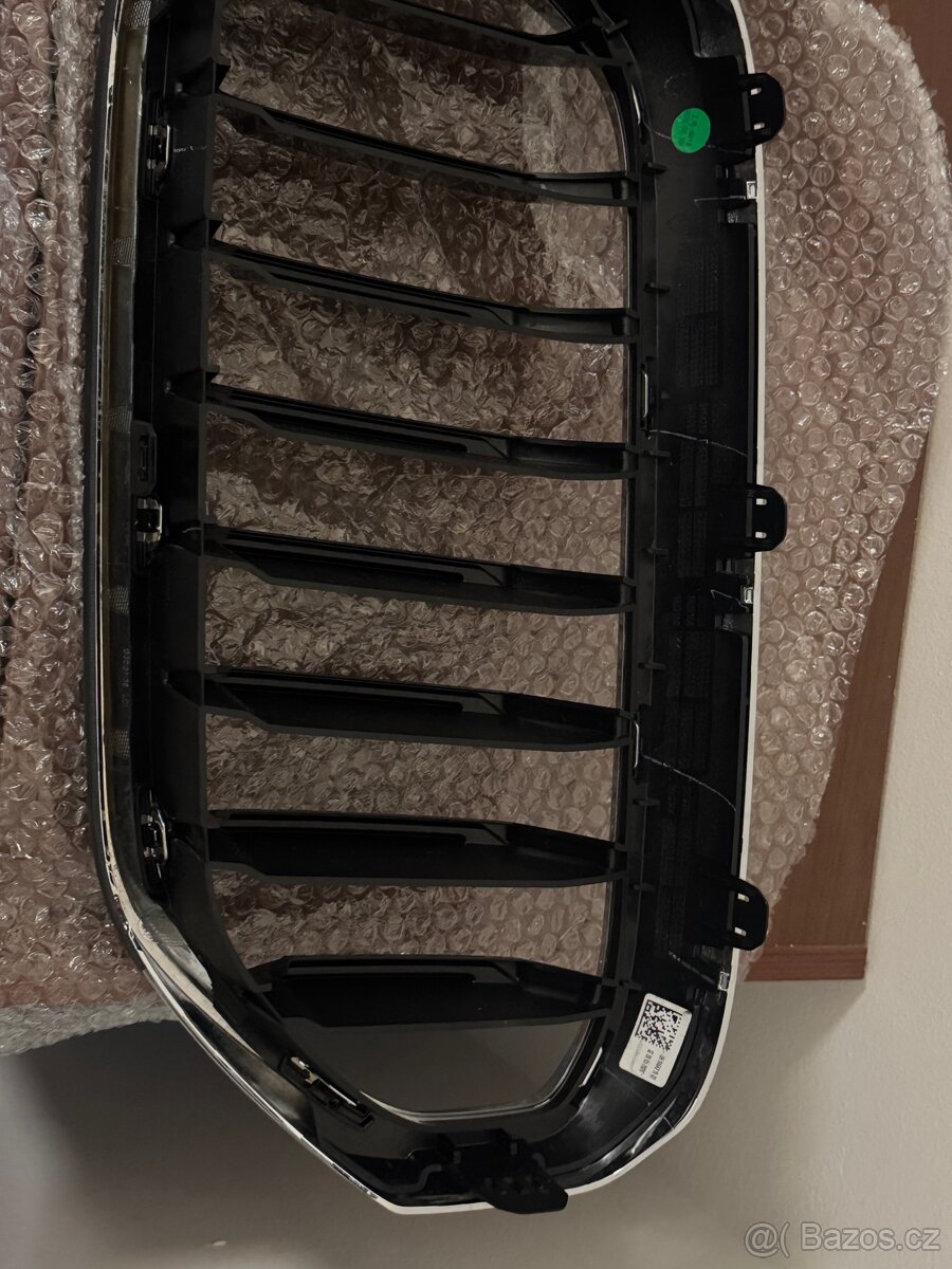 BMW G30 / G31 facelift – přední ledvinky chrom - 7