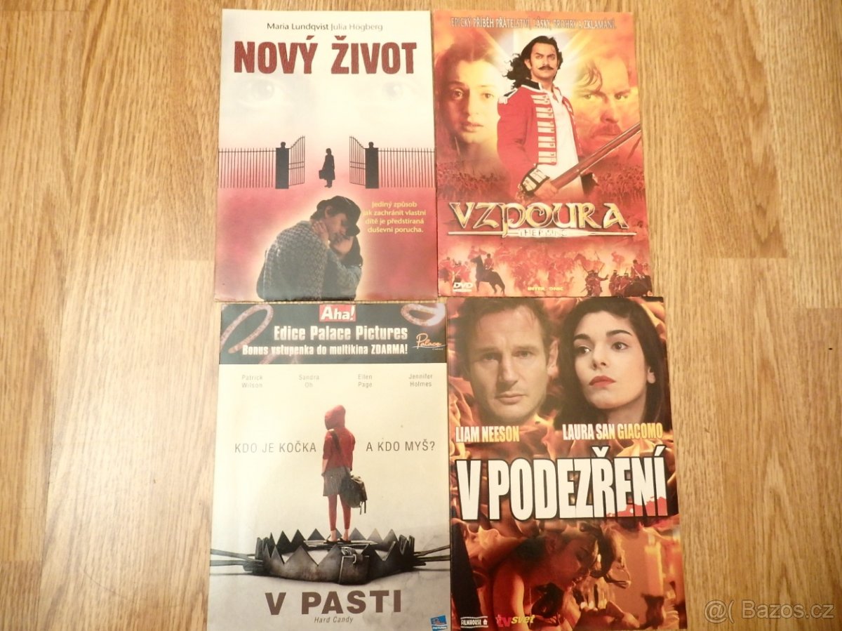 1.kolekce nových dvd v pošetkách č. 1-5.-sleva 20% z cen - 7