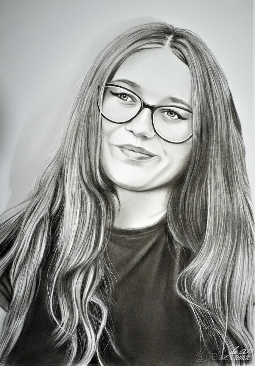KRESBA PORTRÉTŮ PODLE FOTOGRAFIE - 7