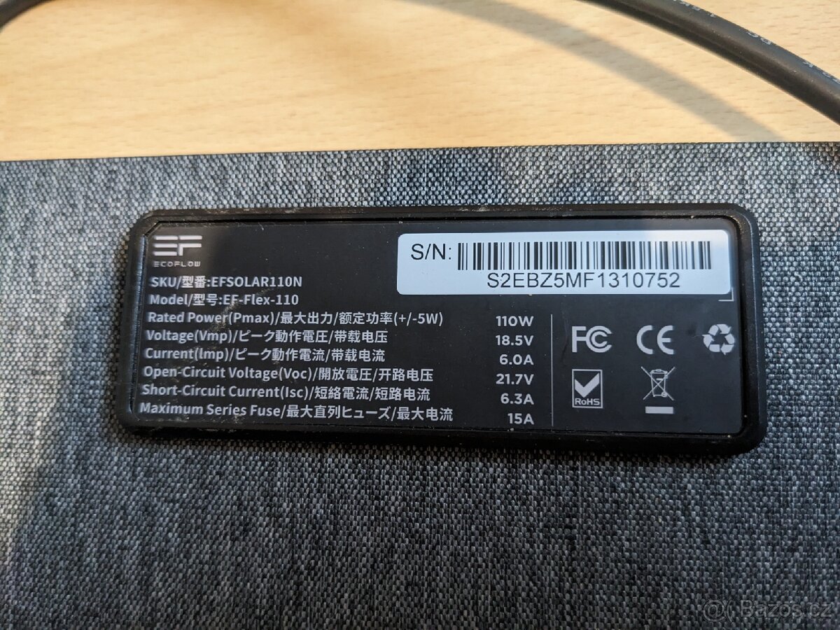 Ecoflow delta 2 včetně Solaru a úchytek na přichycení - 7