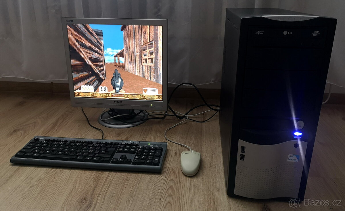 Predám starší PC Pentium 2,6GHz (07) - 7