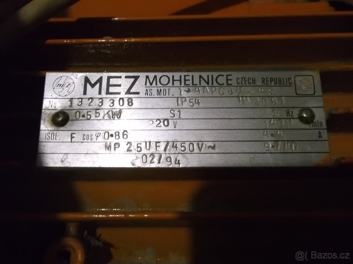 elektromotory,kompresor,ložiskové osy,kabely - 7