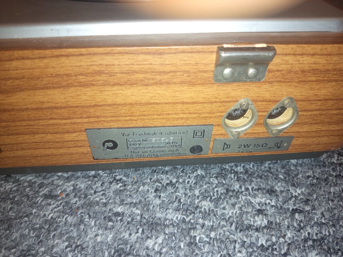 Prodám gramofon značky Tesla - 7