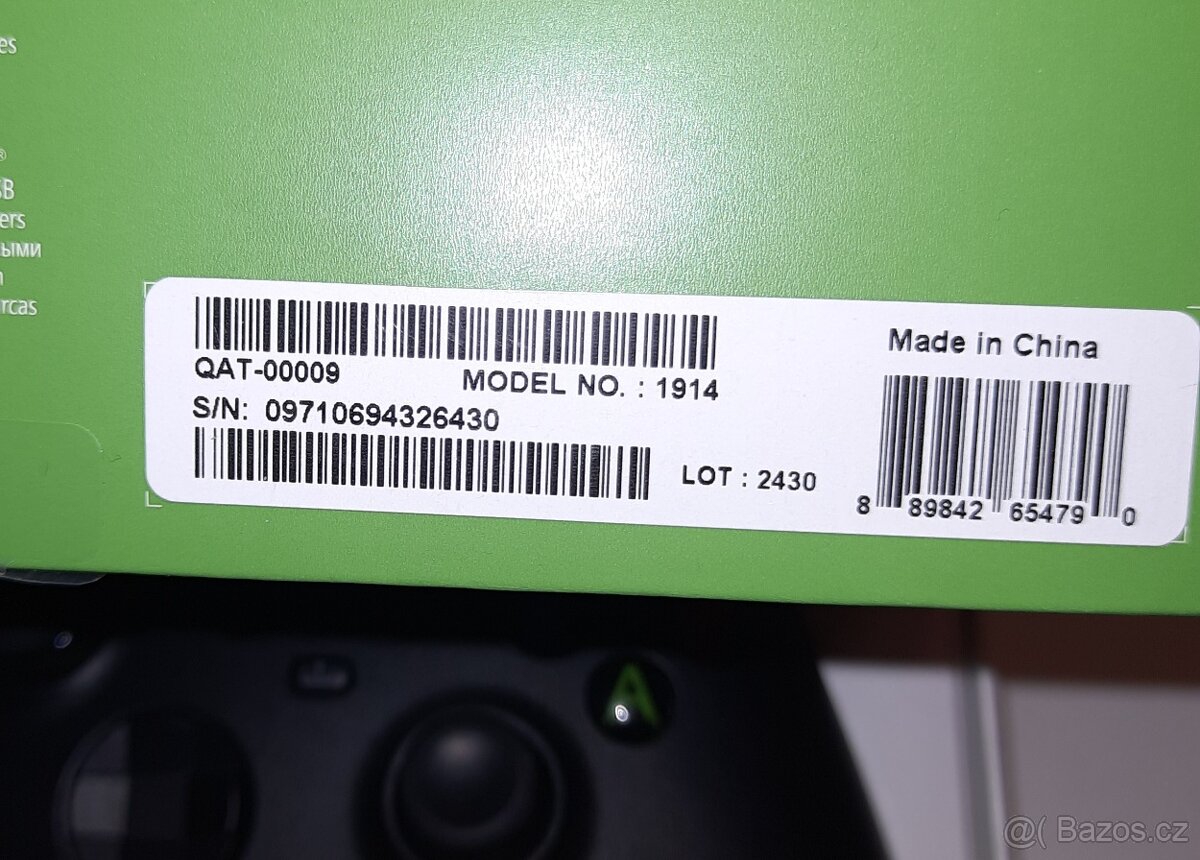 Xbox bezdrátový ovladač wireless carbon černý - 7