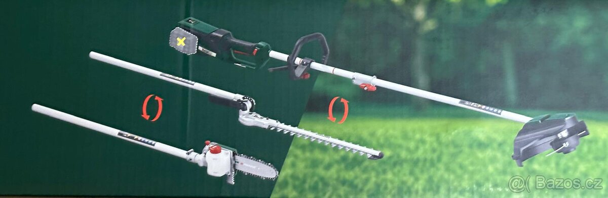 Parkside AKU zahradní kombinované nářadí - 7