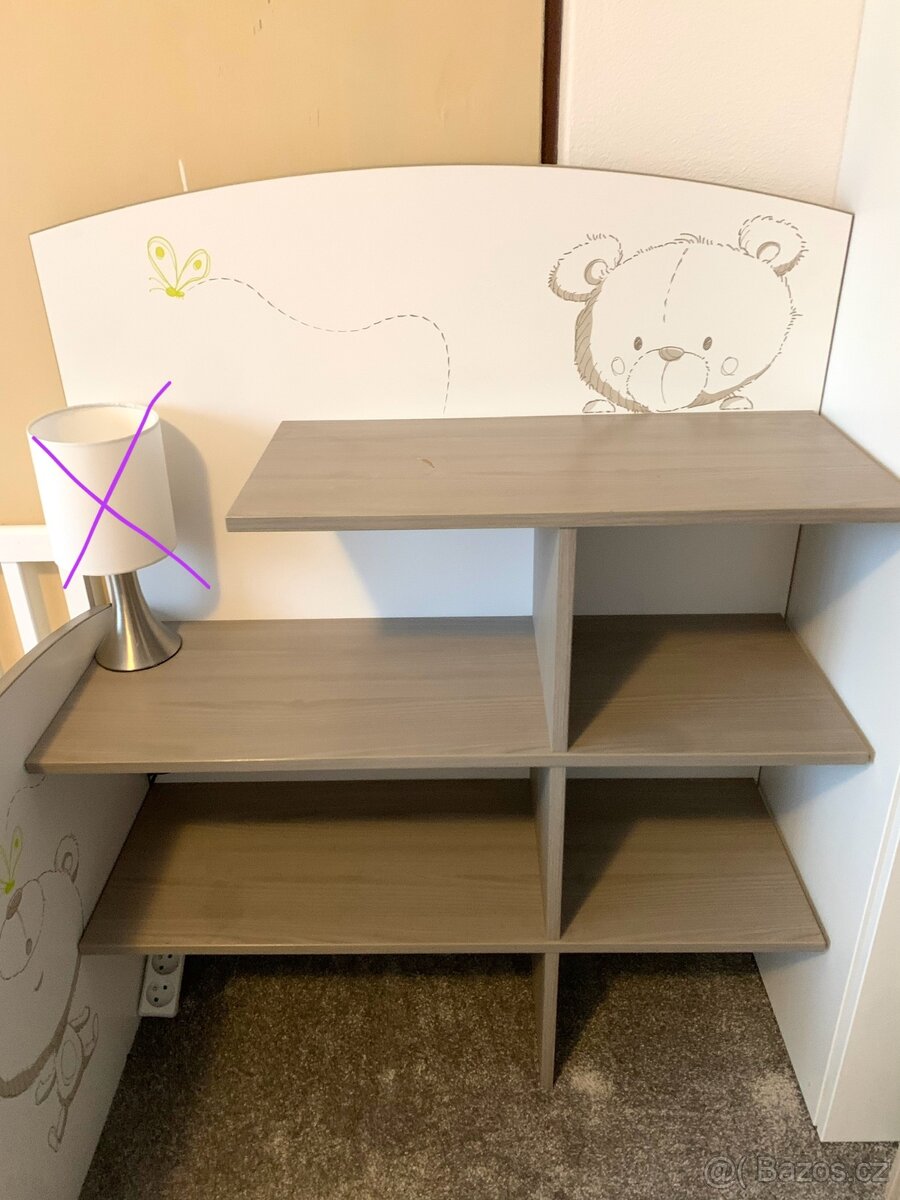 Kvalitní hezká sestava do dětského pokoje - 7