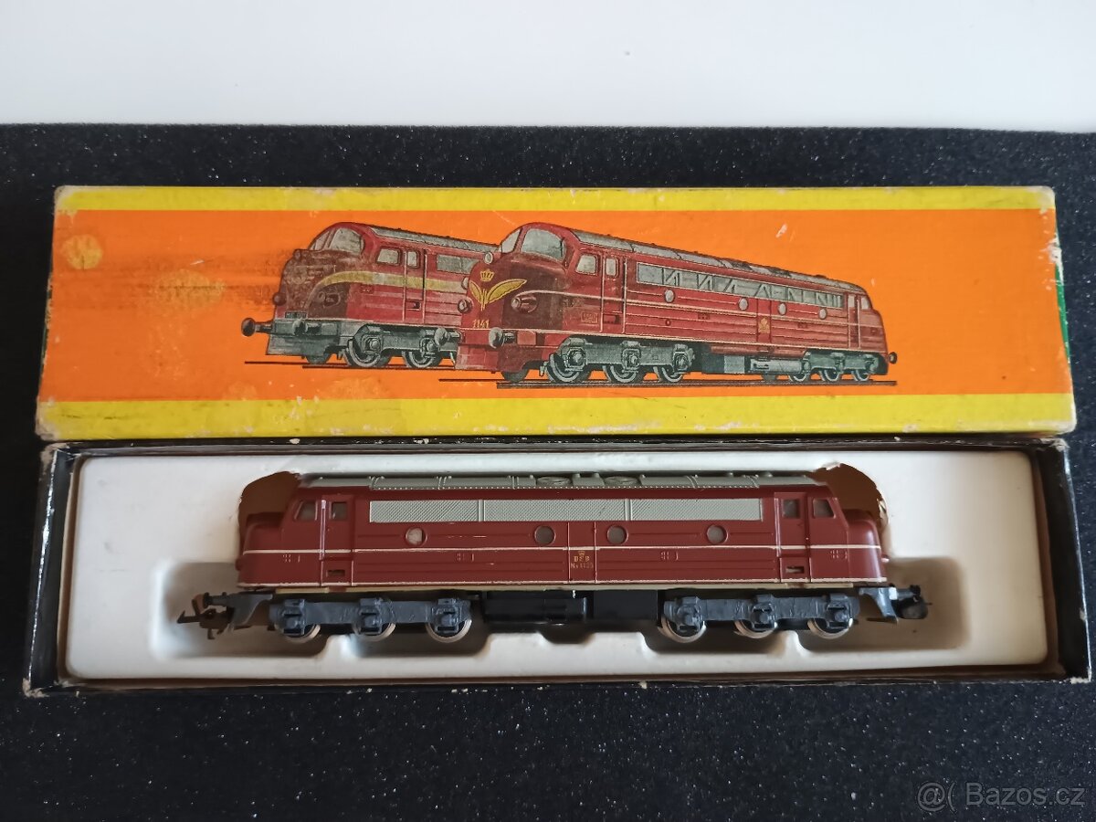Vláčky TT Nohab DSB + krabička - 7
