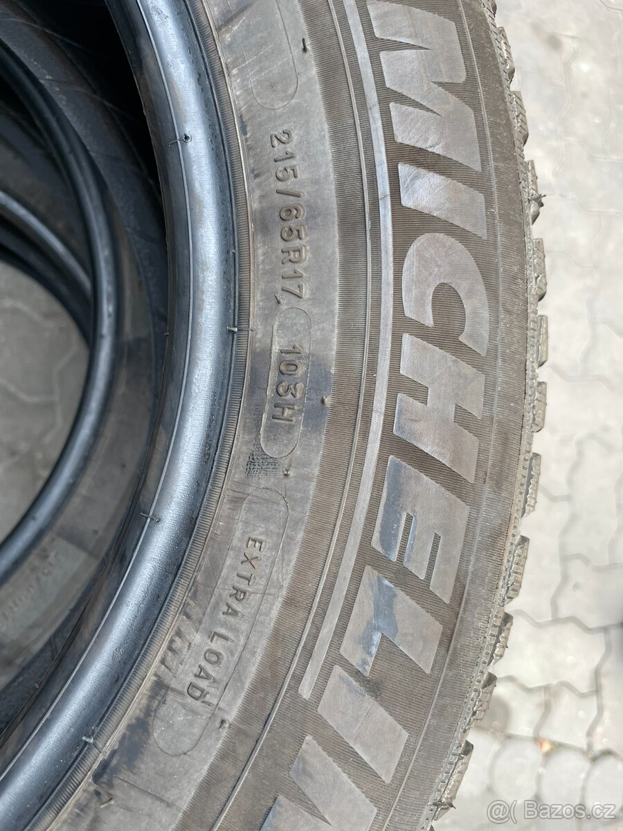 215/65R17 Michelin Alpin 5 - 6mm - 7