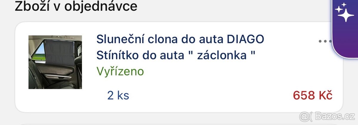 Záclonky (clony) do auta (2ks) - 7