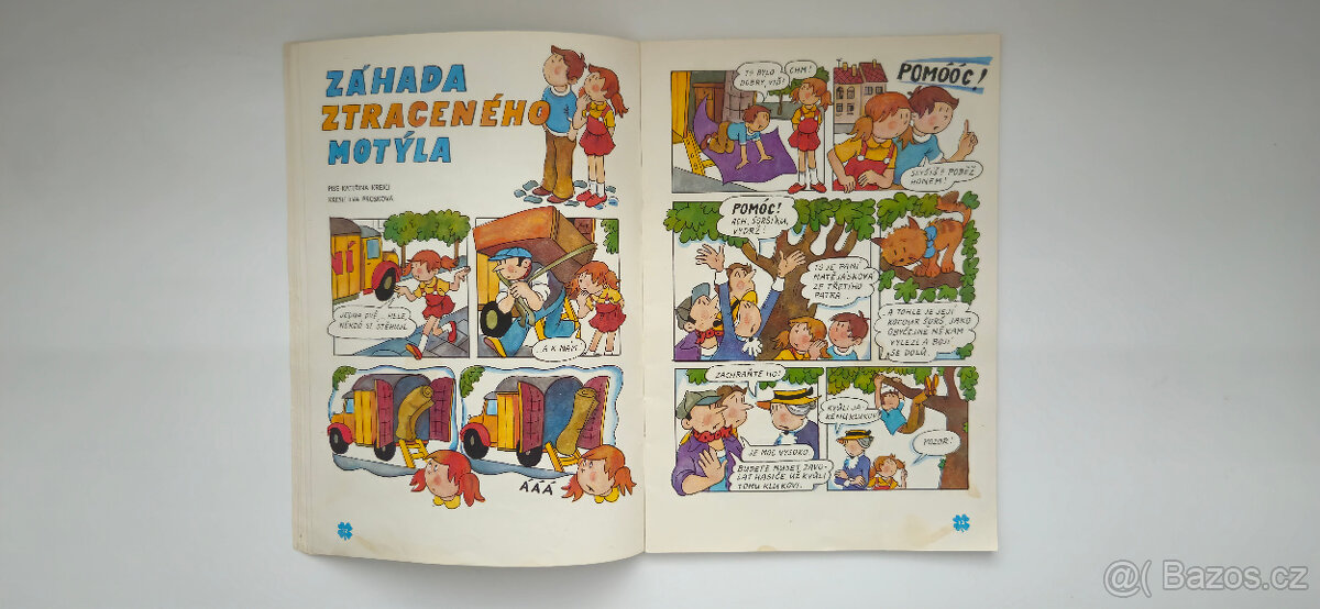 Čtyřlístek č. 50 - Signály z neznáma - VČETNĚ HRY - NELUŠTĚN - 7