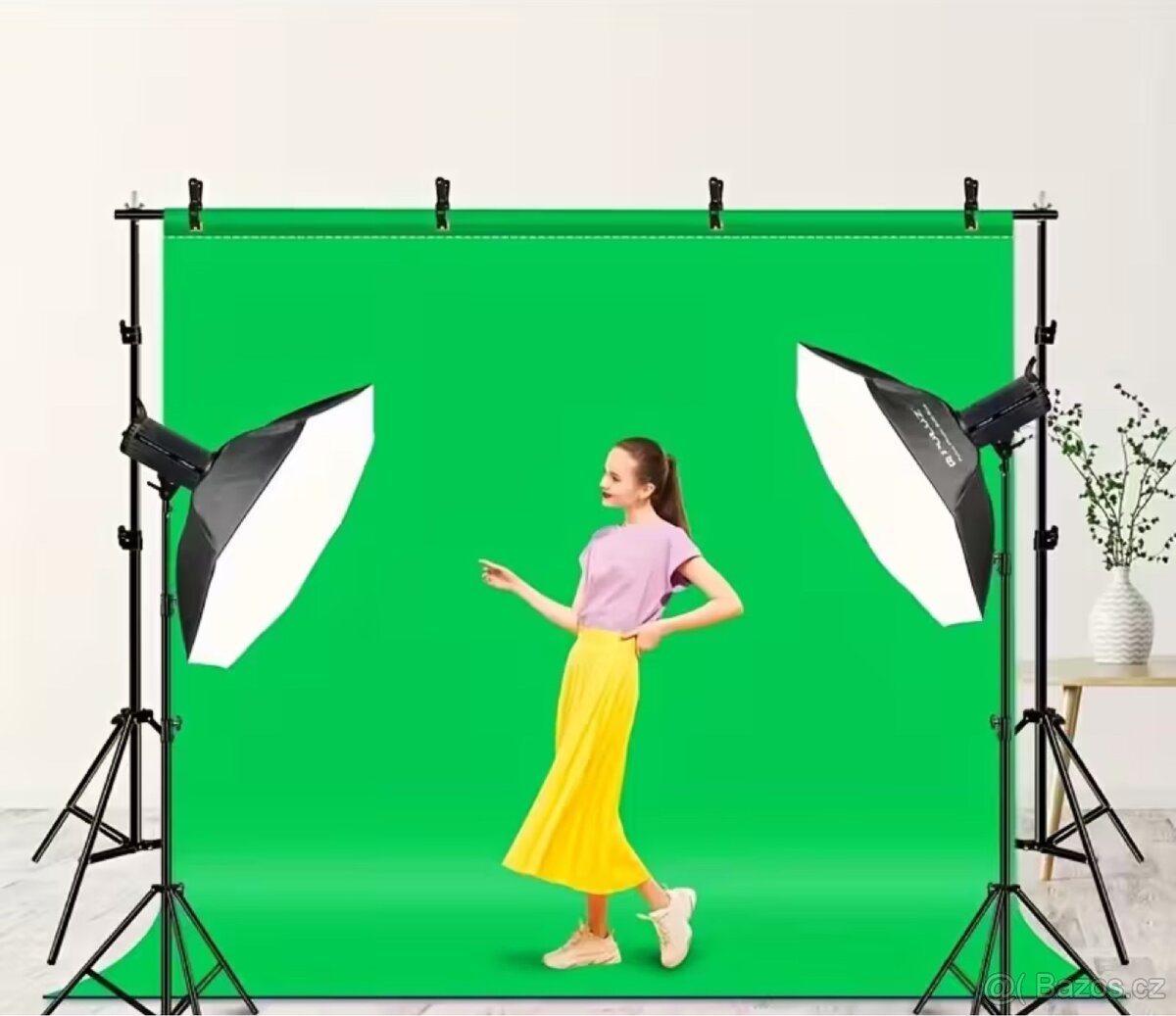 Foto stojan / konstrukce pro upevnění fotopozadí - RŮZNÉ - 7