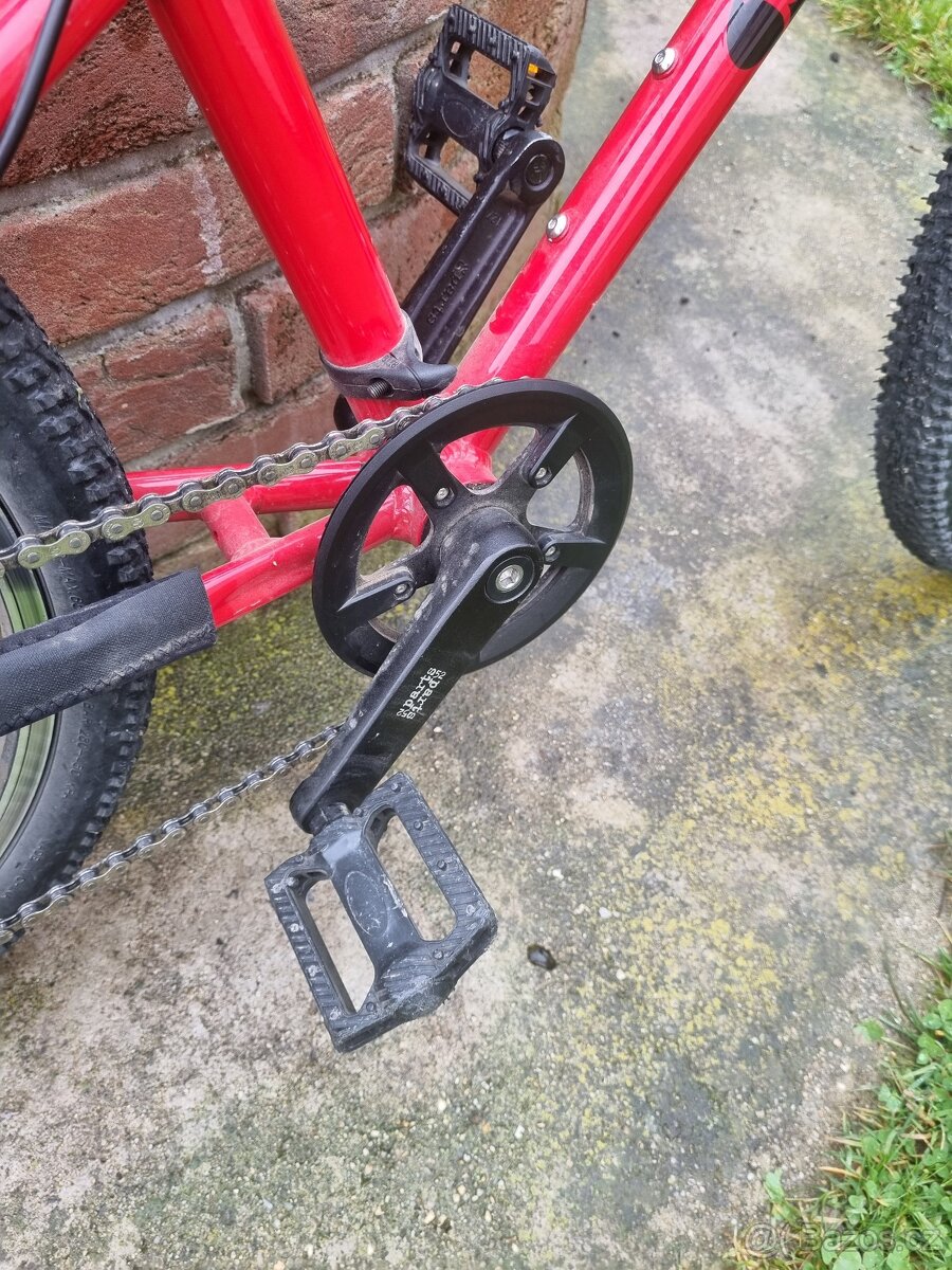 KUBIKES - dětské kolo 20L MTB červená - 7