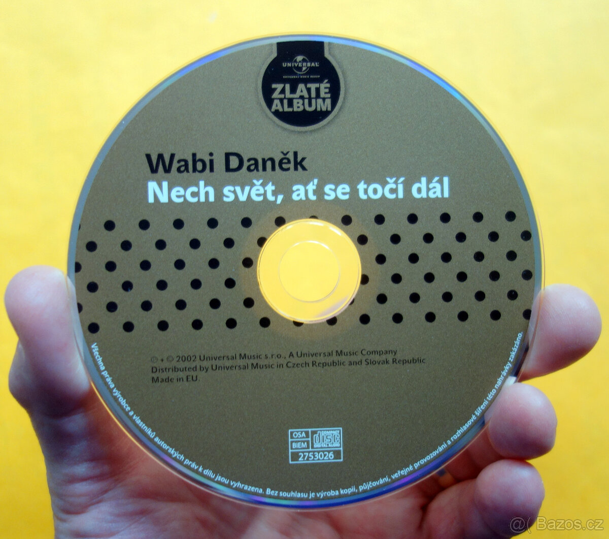 CD Wabi Daněk - Nech svět, ať se točí dál / TOP stav - 7