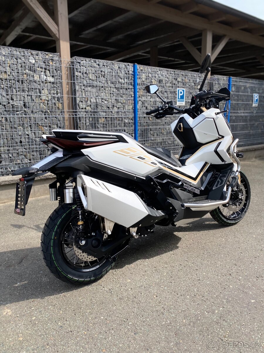 Zontes 368 Gizmo bílá - SKLADEM + KUFR ZDARMA - 7