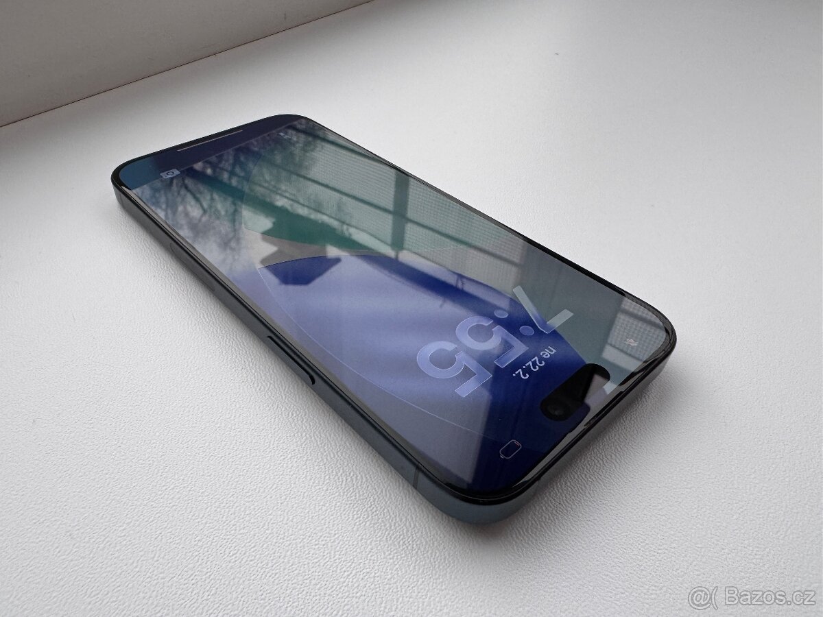 Apple iPhone 15PRO MAX 256GB Černý titan, Pěkný stav - 7