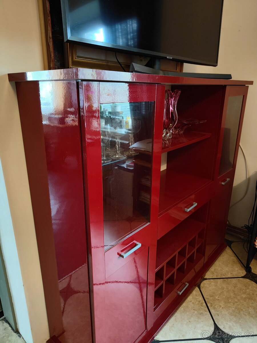 Barová skříň vitrína - 7