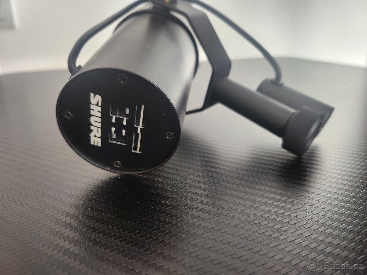 Shure SM7B a příslušenství - Nepoužitý, jako nový (orig.) - 7