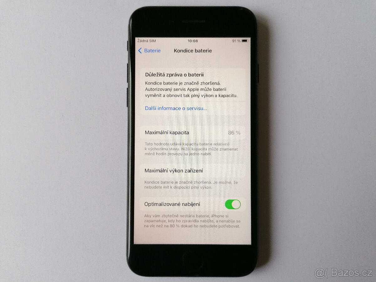 Smartphone Apple iPhone 7 128GB Black - chytrý telefon - 7