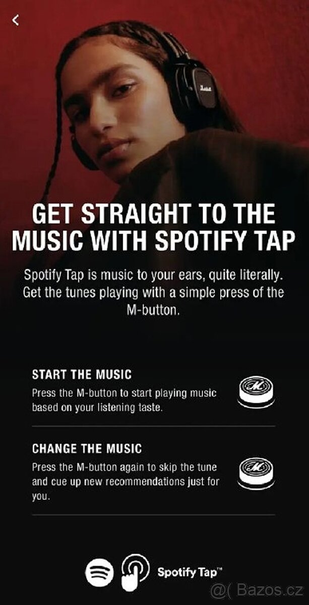 Bezdrátová sluchátka Marshall Major V, 2 r. záruka - 7