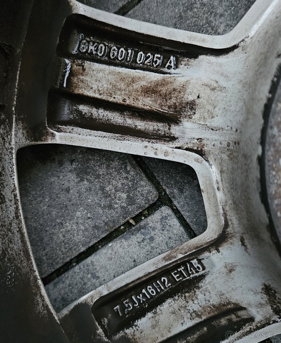 ALU kola 7.5Jx16H2 ET45 - 7