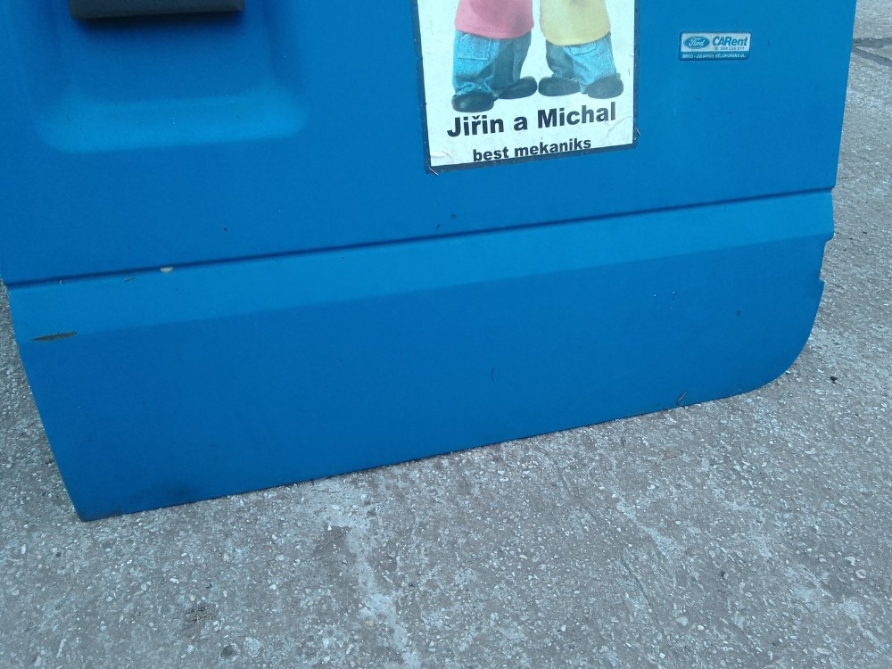 Zadní prosklené dveře na Ford Transit 1 - 7