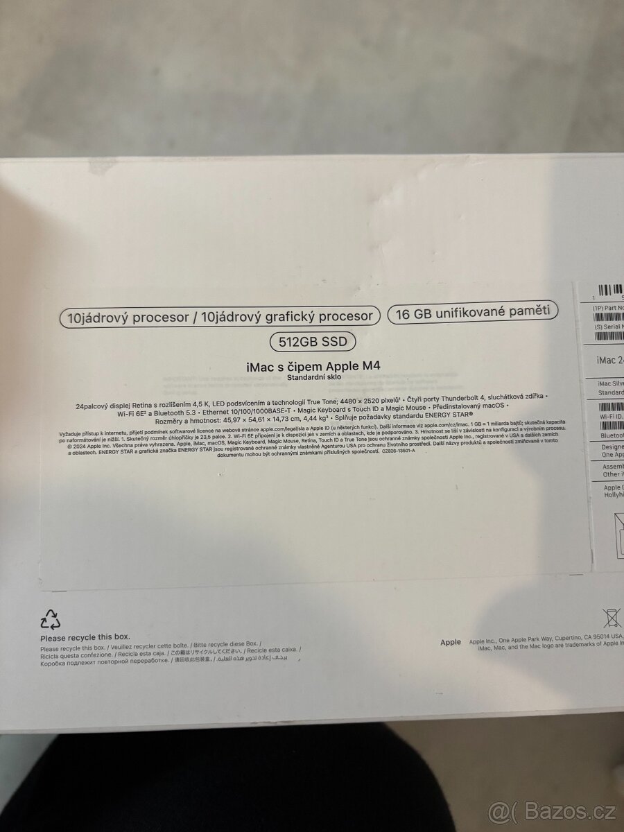 Apple iMac 2024 |M4|10CPU|10GPU|RAM-16 GB|512 GB - 7