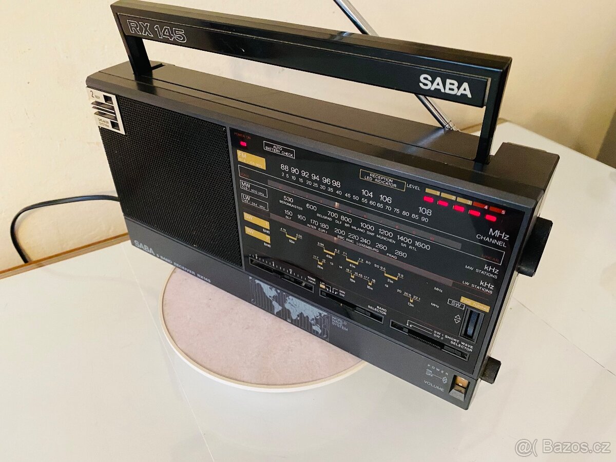Rádio Saba RX 145, rok 1992 - 7