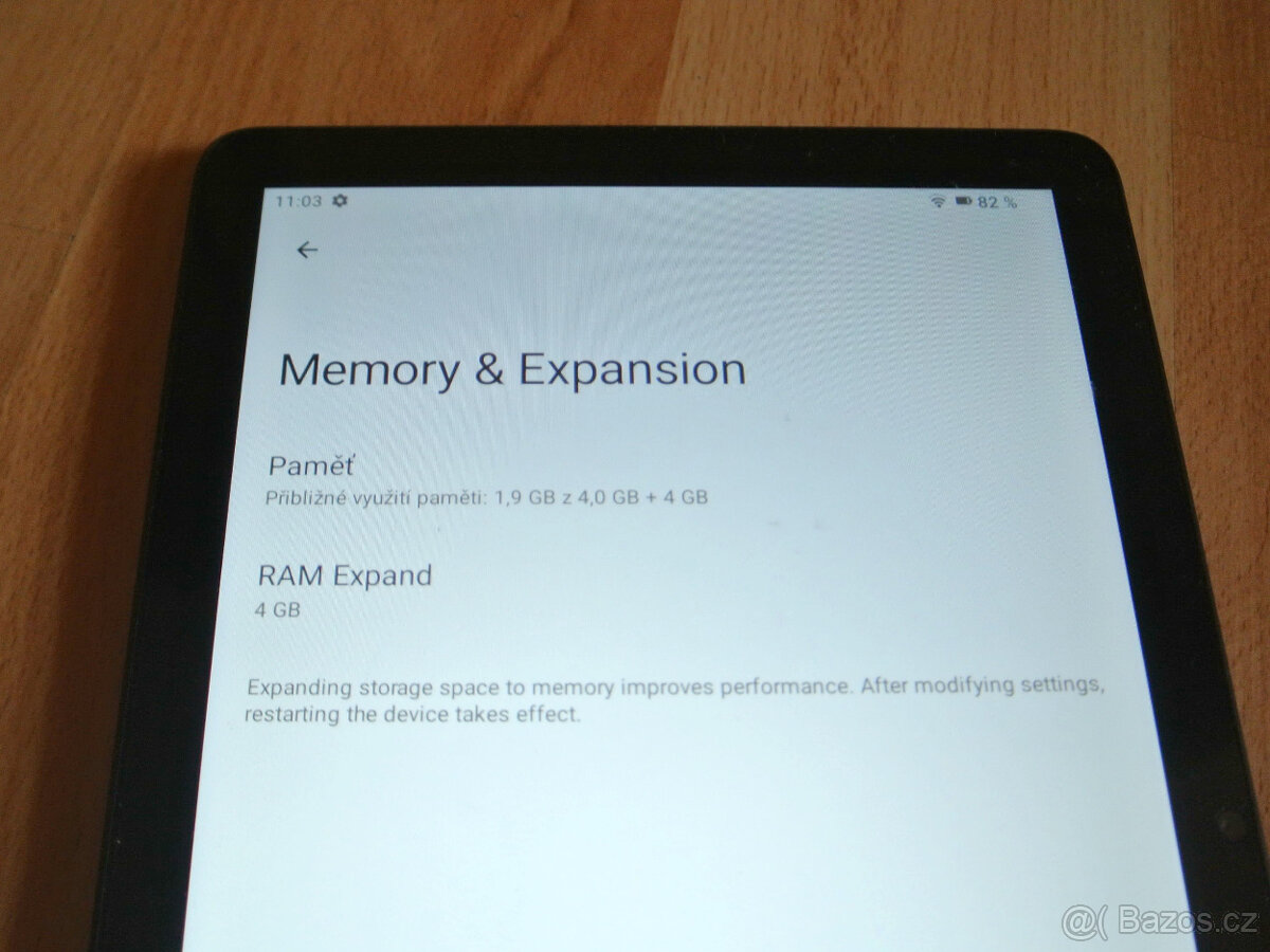 10" tablet Umidigi G1 Tab 4+4GB RAM / 64 GB ROM, Android 13 - 7