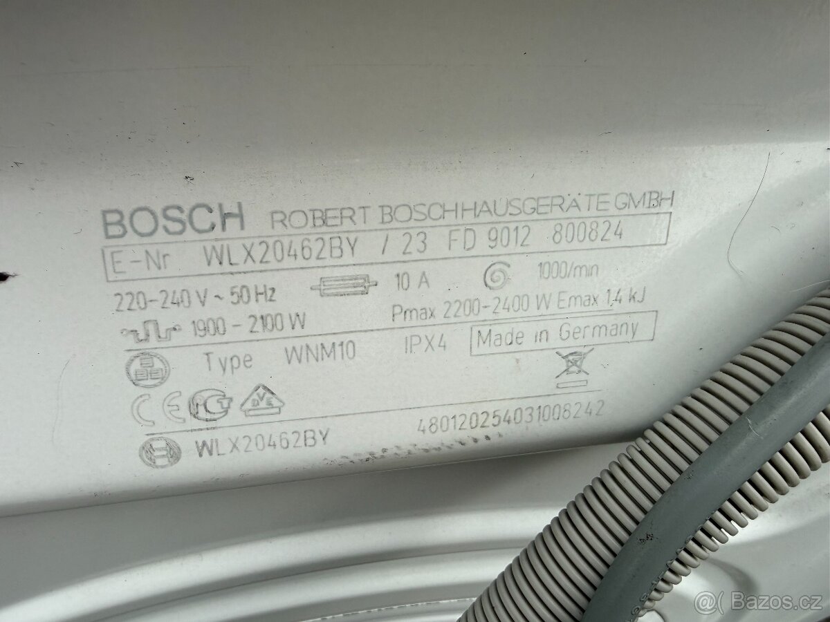 Pračka Bosch Maxx 5 SpeedEdition na 4,5kg Slim - 7