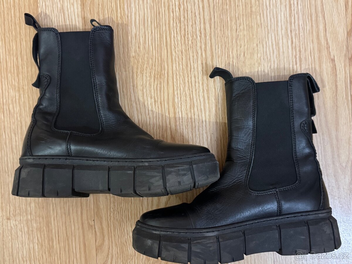 Dámské kotníkové polokozačky Tamaris - 7