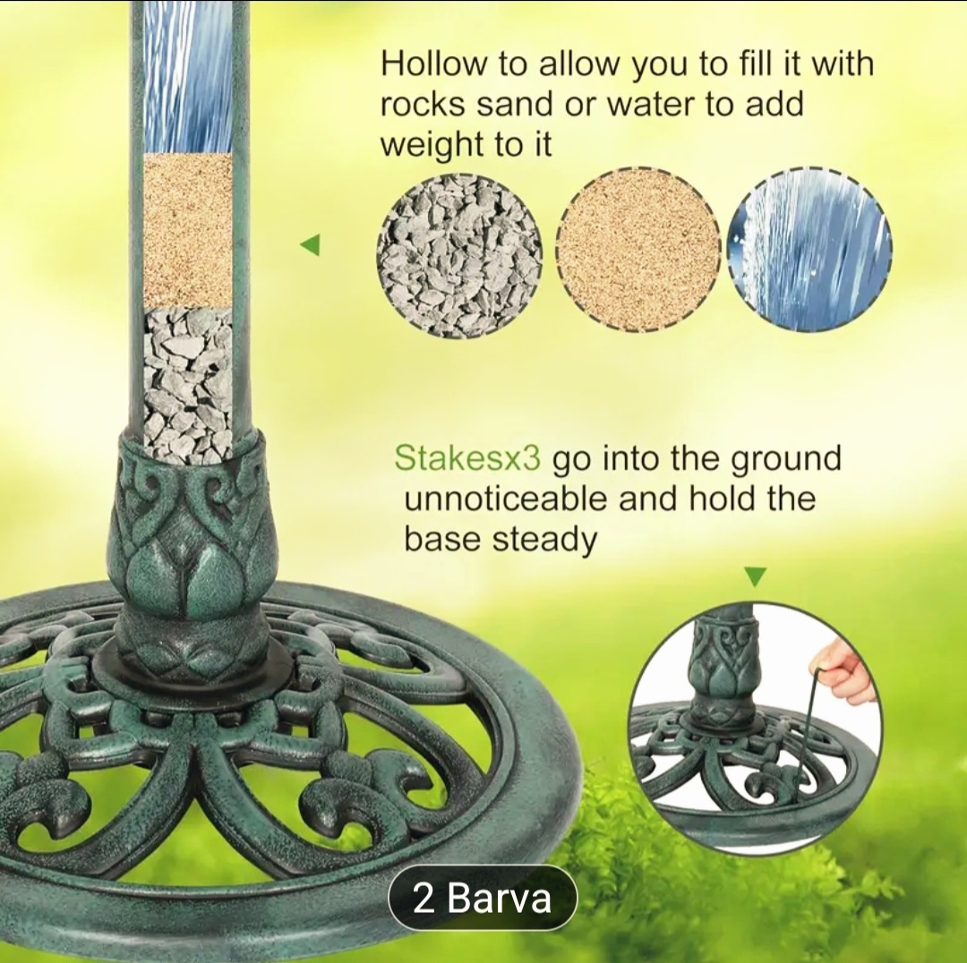 Vodní miska, ptáčník, krmítko pro ptáky - 7