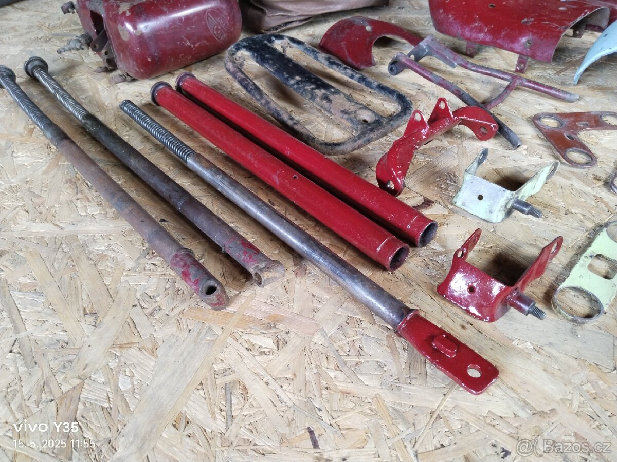 Jawa 550 pařez a 555 pionýr díly - 7