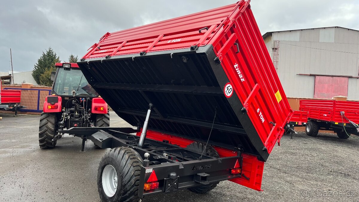 Traktorový návěs TINAZ 6 t - 7
