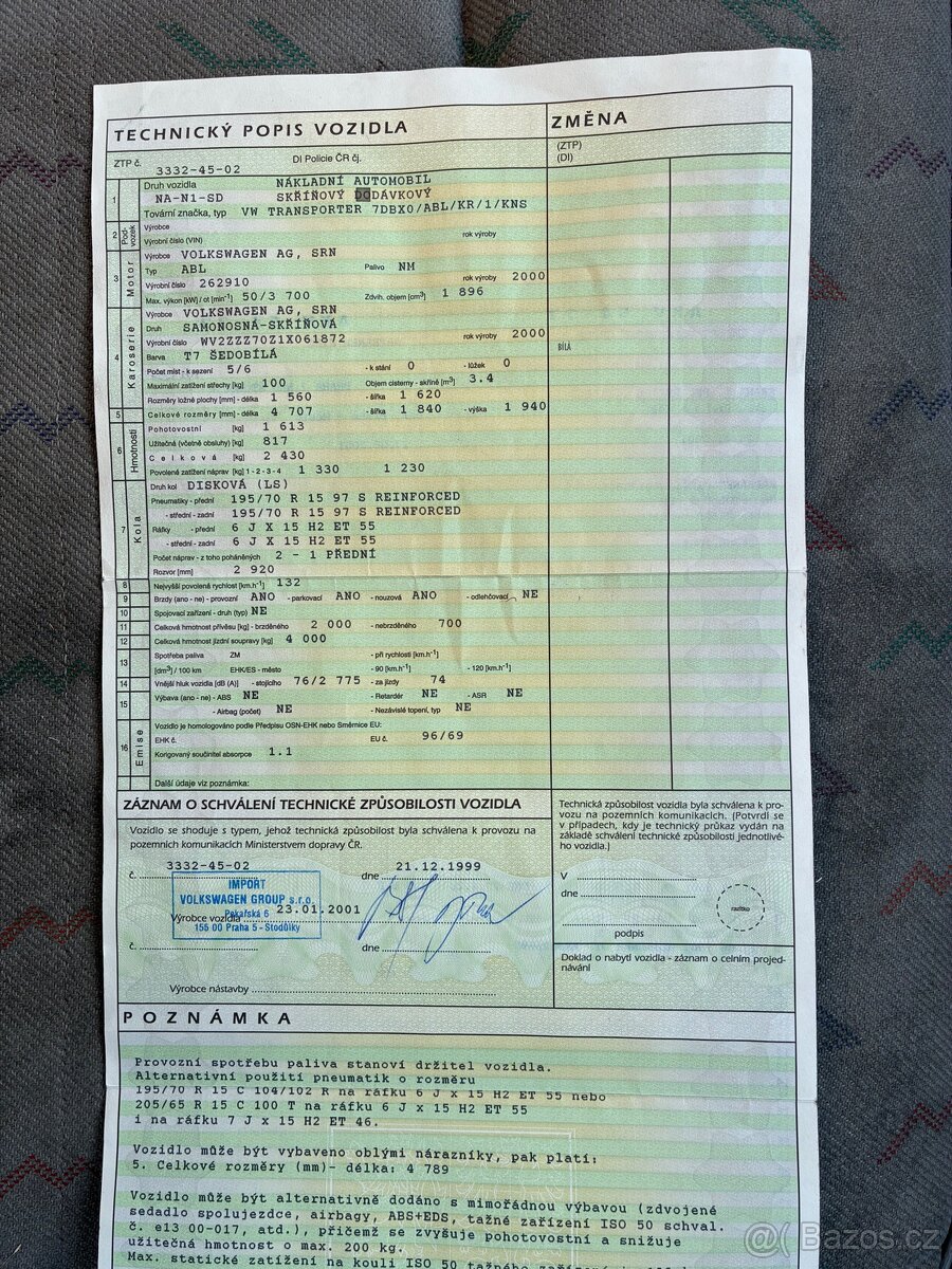 Vw t4 1.9 td ABL - 7