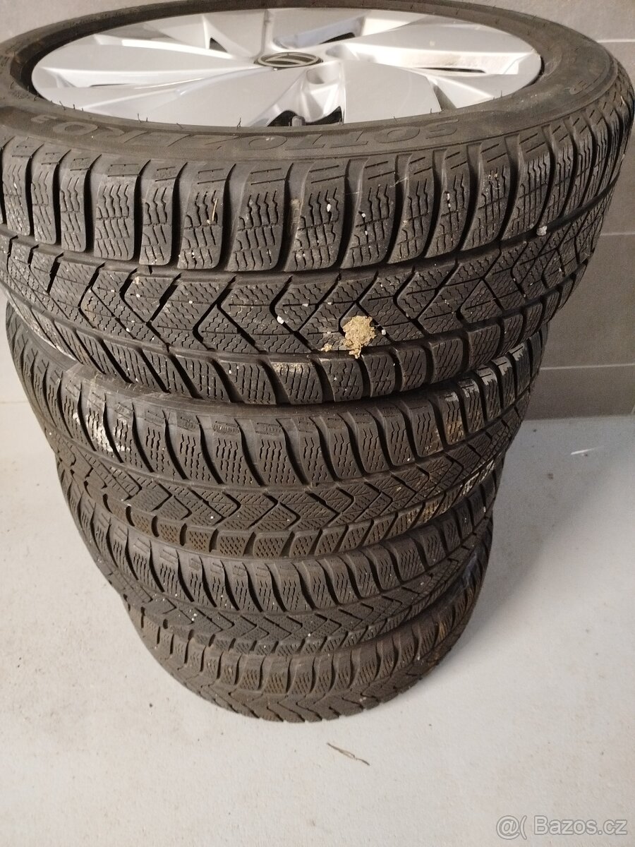 Disky R17 5x112 + zimní gumy - 7